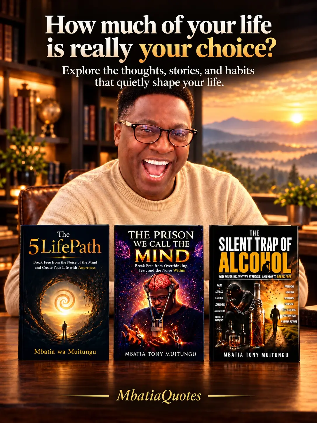 Mbatia Tony Muitungu with The 5LifePath, The Prison We Call the Mind, and The Silent Trap of Alcohol